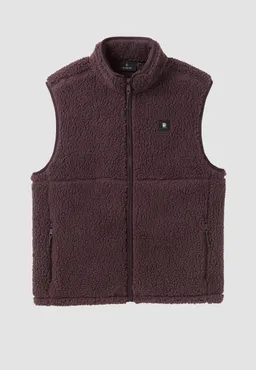 recolution Recolution Herren vegan Weste Teasel Dark Grape – Produktbild 1 von 1