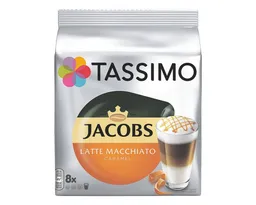 Tassimo Tassimo Kaffee Jacobs Latte Macchiato Caramel, 8 Portionen – Produktbild 1 von 1