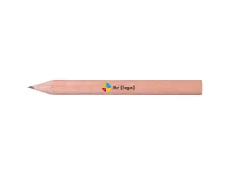 FSC-zertifizierter Bleistift 3-eckig 8,75 cm, natur – Produktbild 1 von 1
