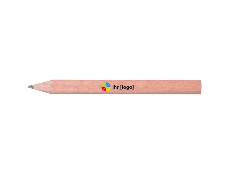 FSC-zertifizierter Bleistift 3-eckig 8,75 cm, Natur, – Produktbild 1 von 1