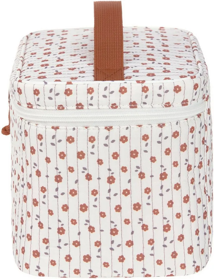Lässig Lässig Wickeltasche Flowers White, Wickeltisch Organizer, PETA-approved vegan, Weiß, – Produktbild 3 von 5