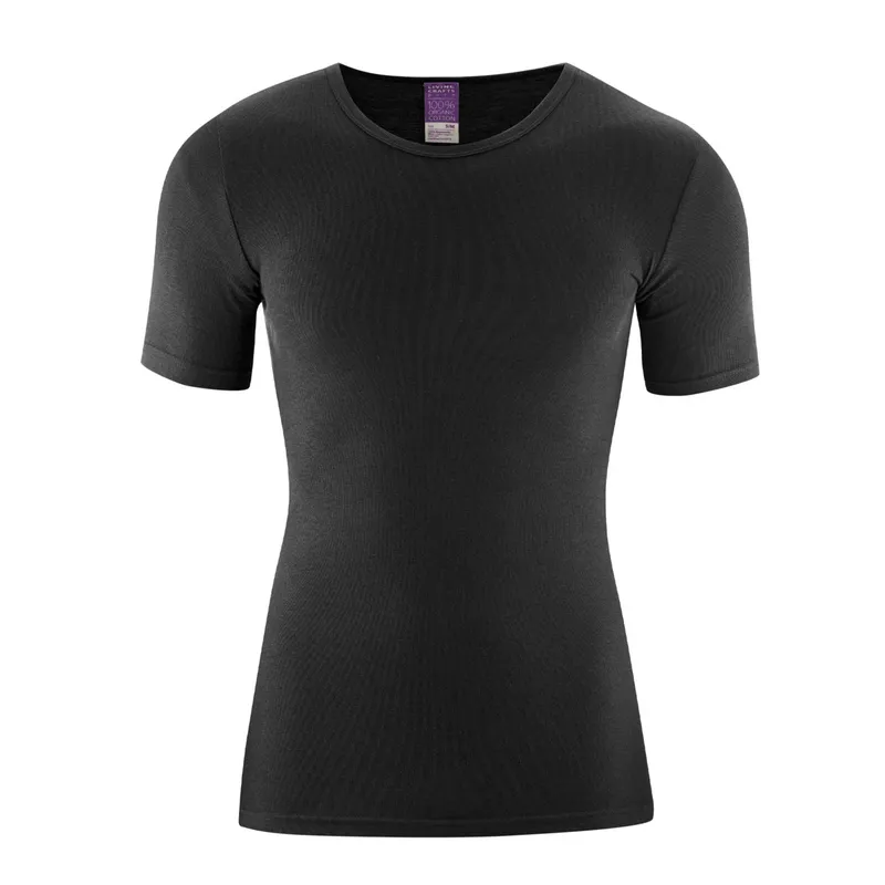 Living Crafts Living Crafts Herren Kurzarm-Shirt (100% Bio-Baumwolle), Schwarz, – Produktbild 1 von 3