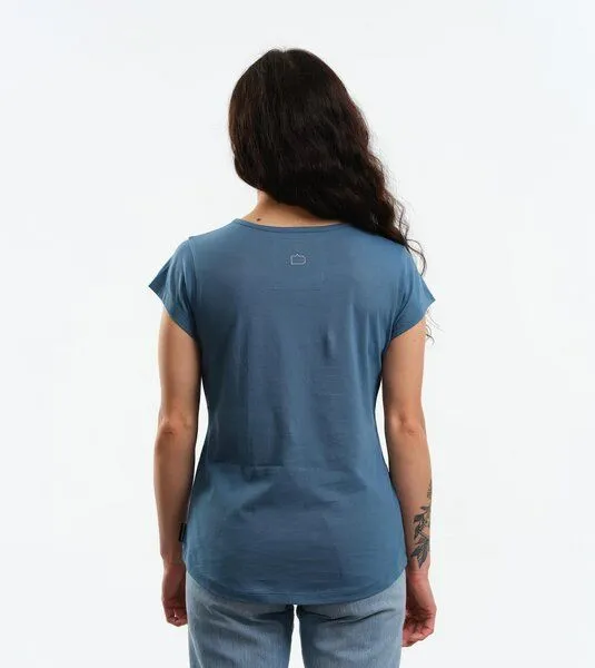 Gary Mash GARY MASH Shirt Asheville aus Biobaumwolle, Seeblau, – Produktbild 2 von 3