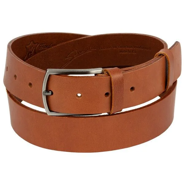 Simaru Herren Ledergürtel Buenos Aires 35mm / Leder pflanzlich gegerbt - Simaru, Marseille, – Produktbild 1 von 3