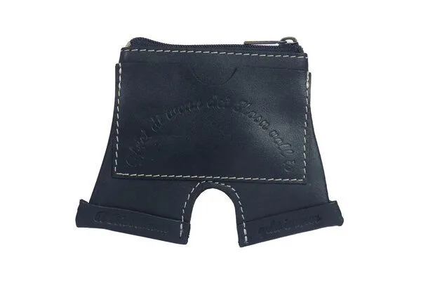 Alpenleder Alpenleder Geldbörse WIESNBUX Lederhose, Schwarz, – Produktbild 2 von 3
