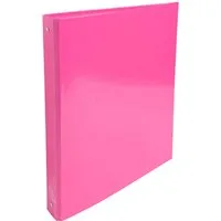Exacompta 10 Exacompta Ringbücher "Iderama" aus kaschiertem Karton, DIN A4, 4 Ringe, rosa – Produktbild 1 von 1