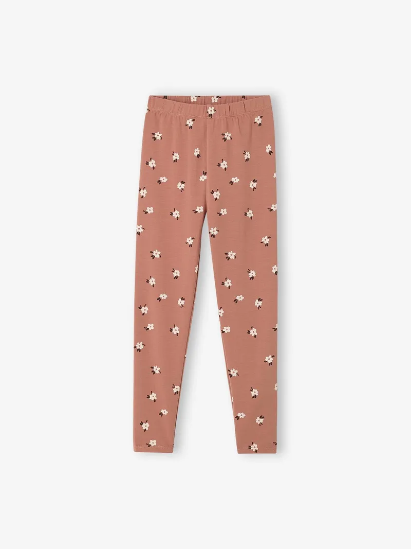 Vertbaudet 2er-Pack Mädchen Leggings BASIC, Rosenholz, – Produktbild 2 von 2