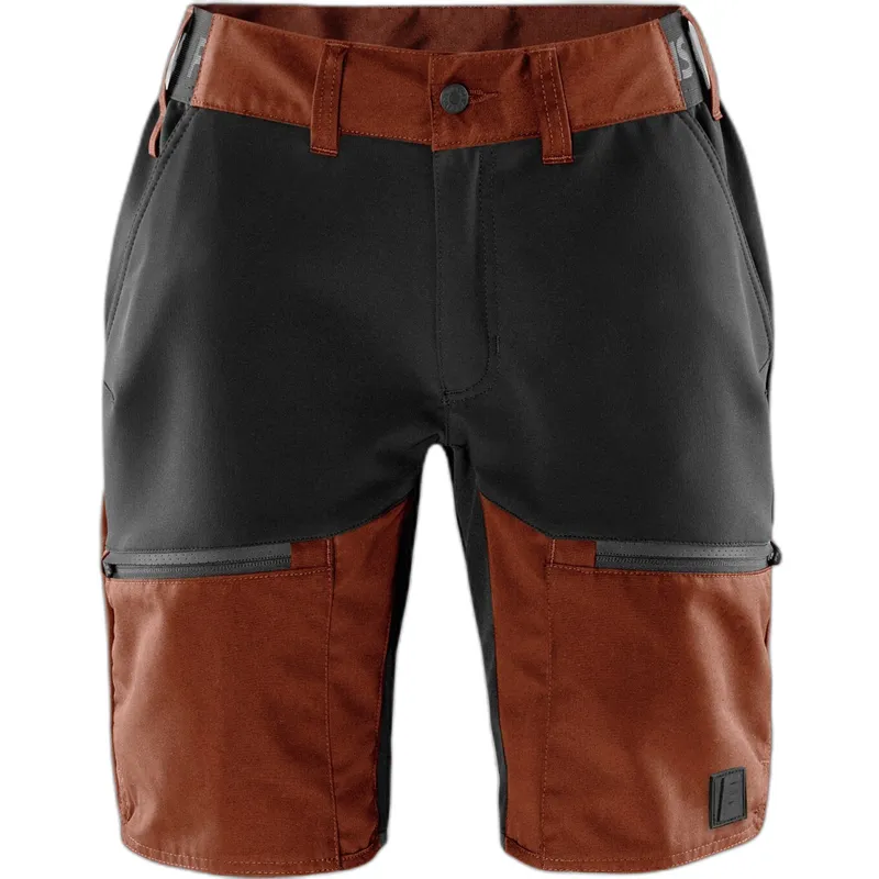Fristads Kurze semistretch Damenhose Fristads, Braun, – Produktbild 1 von 1