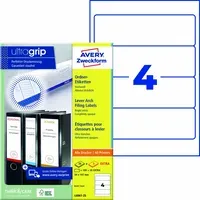 Avery Zweckform 100 Rückenschilder für Rücken 7,5cm 192 x 59 mm – Produktbild 3 von 3