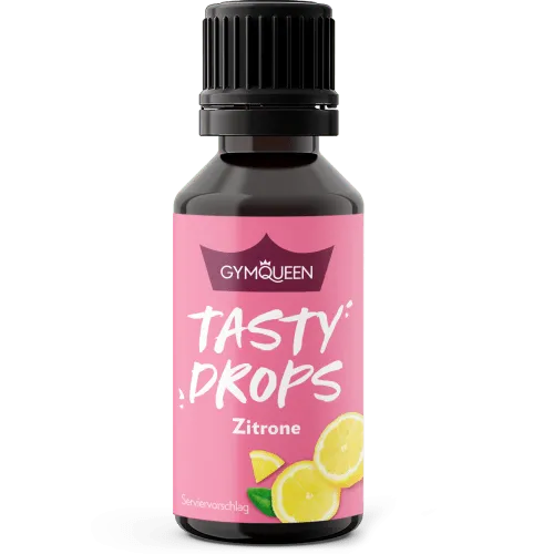 GYMQUEEN Tasty Drops - 30ml - Zitrone – Produktbild 1 von 1