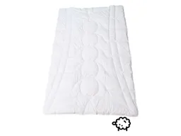 Steppdecke "Kontur Extra Leicht" 135 x 200 cm, mit Schafschurwollfüllung 540 g – Produktbild 1 von 1