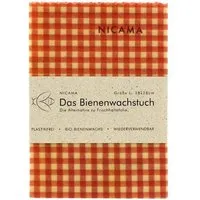 NICAMA NICAMA Bienenwachstuch "klassisch rot" – Produktbild 1 von 1