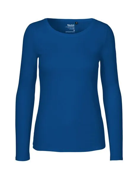 Neutral® - 3FREUNDE Neutral® - 3FREUNDE Frauen Longsleeve, Royal, – Produktbild 1 von 4