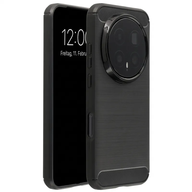 imoshion imoshion Brushed Back Cover für das Honor Magic8 Pro, Schwarz, – Produktbild 1 von 1