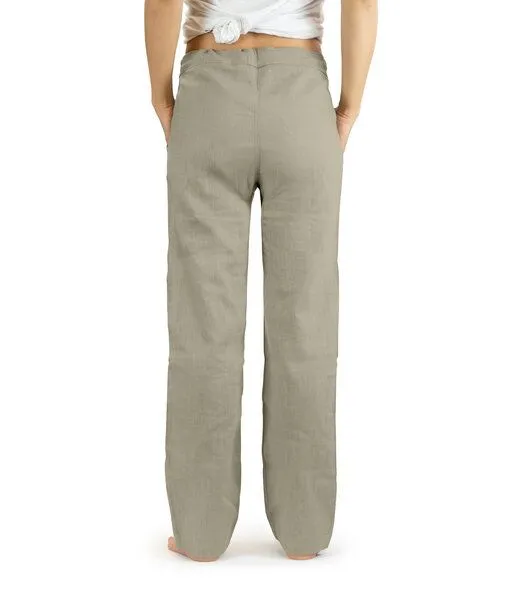 SCHAZAD Leinenhose ESSENTIAL von SCHAZAD, Oliv, – Produktbild 3 von 4