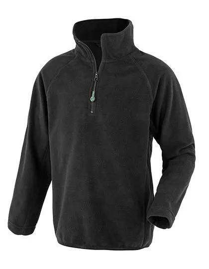 Result Genuine Recycled Result Genuine Recycled Kinder Junior Fleecepullover recycelt, Schwarz, – Produktbild 2 von 3