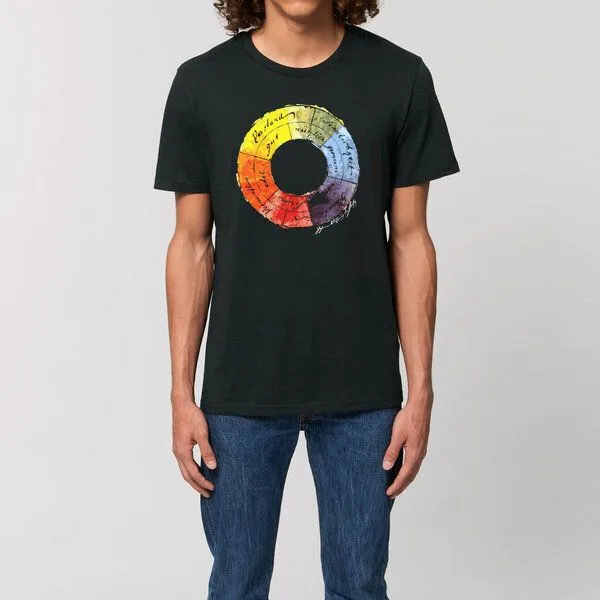 UNIPOLAR UNIPOLAR Kunst T-Shirt | Farbenlehre, Black, – Produktbild 1 von 8