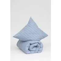 MELA MELA unisex vegan Bettwäsche Himanshu Blau Fischgrat, Blau, – Produktbild 1 von 1