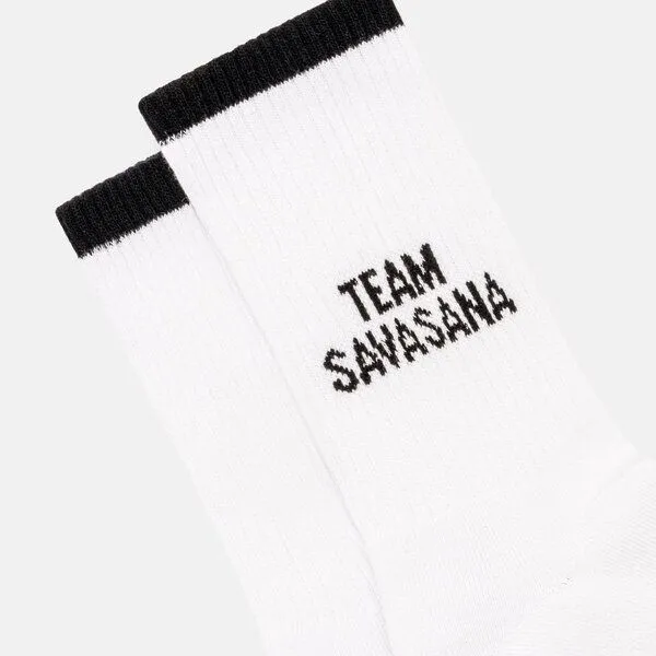 Natural Vibes Natural Vibes Team Savasana Yoga Socken | Bio GOTS | Tennissocken | Herren Damen Socken | Unisex – Produktbild 2 von 4