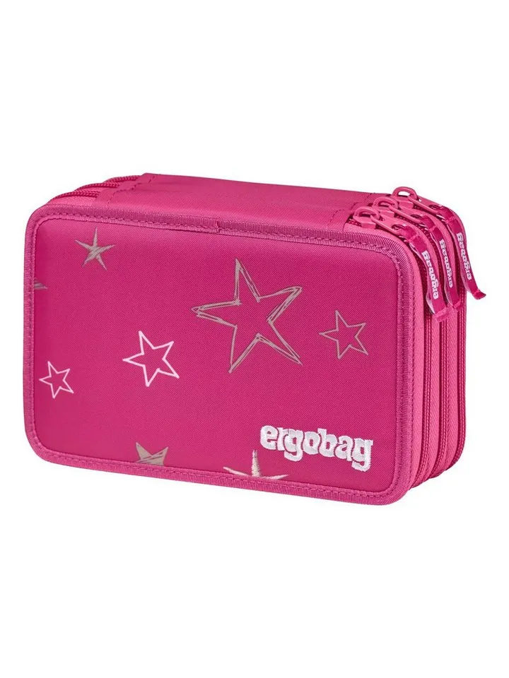Ergobag Ergobag Federmäppchen Maxi Mäppchen, (1-tlg), mit Stiften befüllt, Rosa, – Produktbild 1 von 6