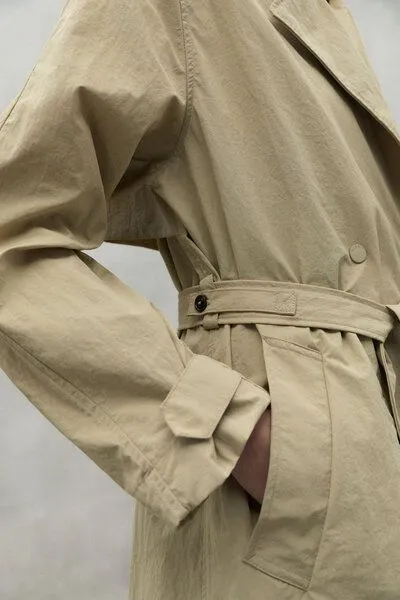 ECOALF ECOALF Damen Jacke "ERRIGAL" aus recyceltem Nylon, Sandy (beige), – Produktbild 4 von 4