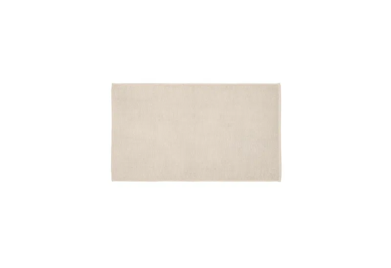 blomus Badematte -TUYO- Duschmatte, Fußmatte für Bad, Duschvorleger aus Baumwolle, 100% Baumwolle, Wohlfühloase, Weich & Saugfähig, extra Komfort, Beige, – Produktbild 1 von 4
