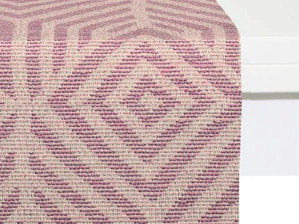 Nature by Adam Nature by Adam Tischläufer aus 100% Bio-Baumwolle - Made in Germany - Easy Diamond, Aubergine, – Produktbild 1 von 4