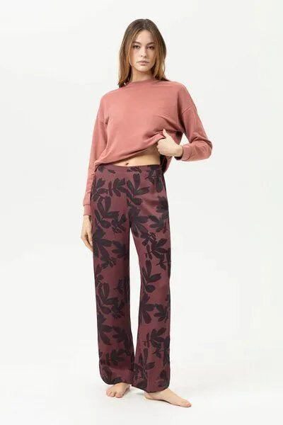 Soulwear Soulwear Hose lang | fließende Modalqualität | Eden Escape, Hot maroon, – Produktbild 1 von 3