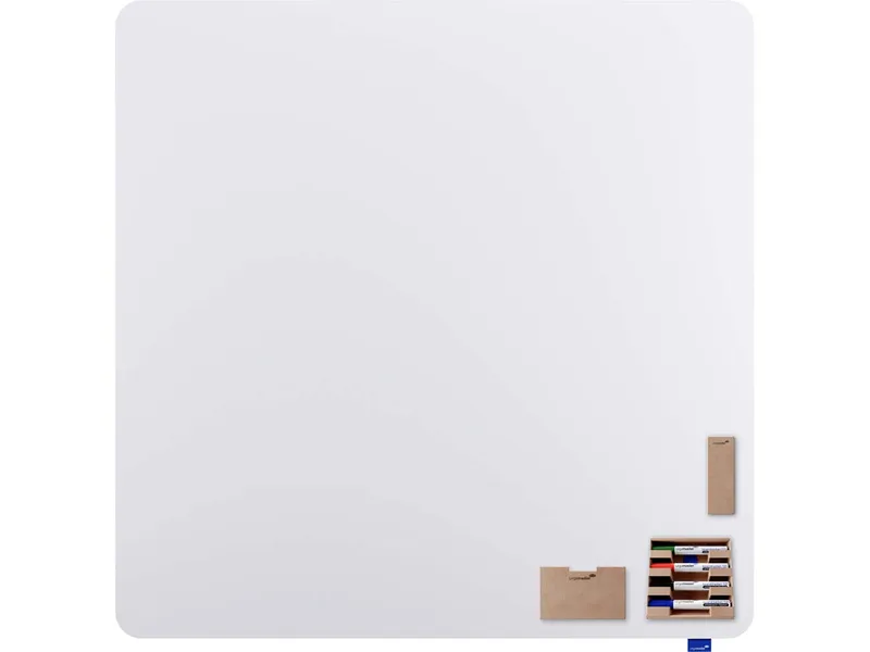 Legamaster Legamaster Whiteboard "Essence" mit FSC-zertifiziertem Holz, 119,5 x 119,5 cm – Produktbild 2 von 3