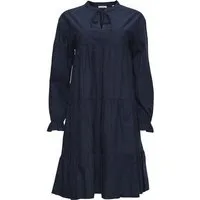 KnowledgeCotton Apparel KnowledgeCotton Apparel A-Linie Kleid - HEATHER - Above the knee dress, Blau (total eclipse), – Produktbild 1 von 1