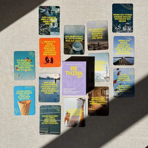 embrace cards embrace cards Kartenset für Achtsamkeit, Selbstwert und Gefühlsarbeit mit psychologischem Ansatz – Produktbild 2 von 4