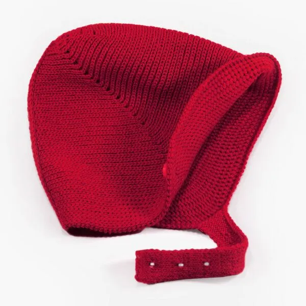 vincente vincente Haube aus Wolle (Merino), Rot, – Produktbild 2 von 2