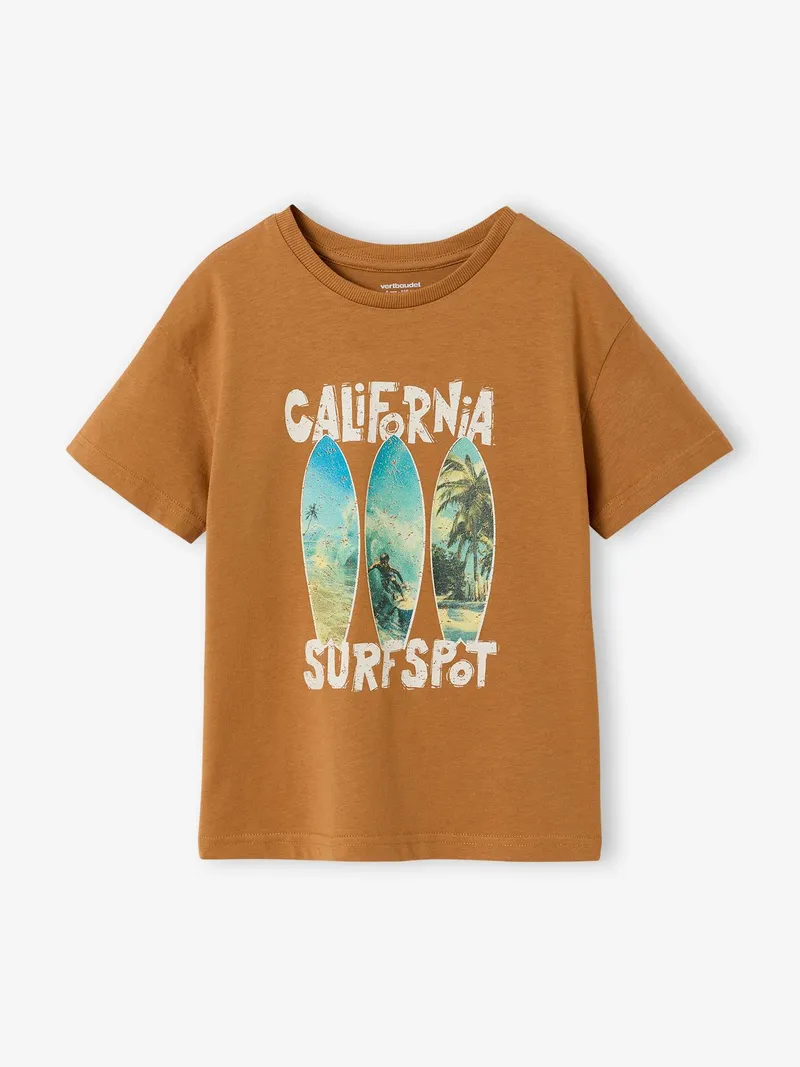 Vertbaudet T-Shirt Kinder pekannuss, Pekannuss, – Produktbild 2 von 4
