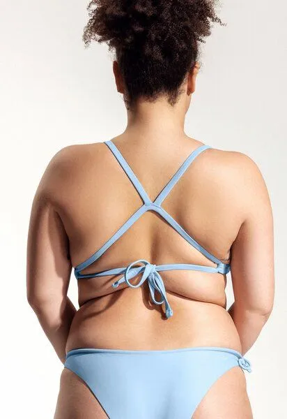 Oy Oy Surf Bikini Oberteil „Esox“, Hellblau, – Produktbild 4 von 4