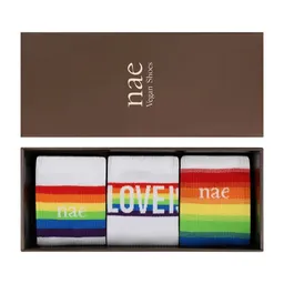 Nae Vegan Shoes Nae Vegan Shoes NAE | Love is Love Pack3 – Produktbild 1 von 1