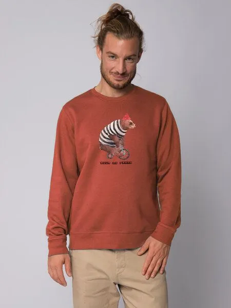 watapparel watapparel Sweatshirt Unisex Tour de Franz, Heritage brown, – Produktbild 2 von 3