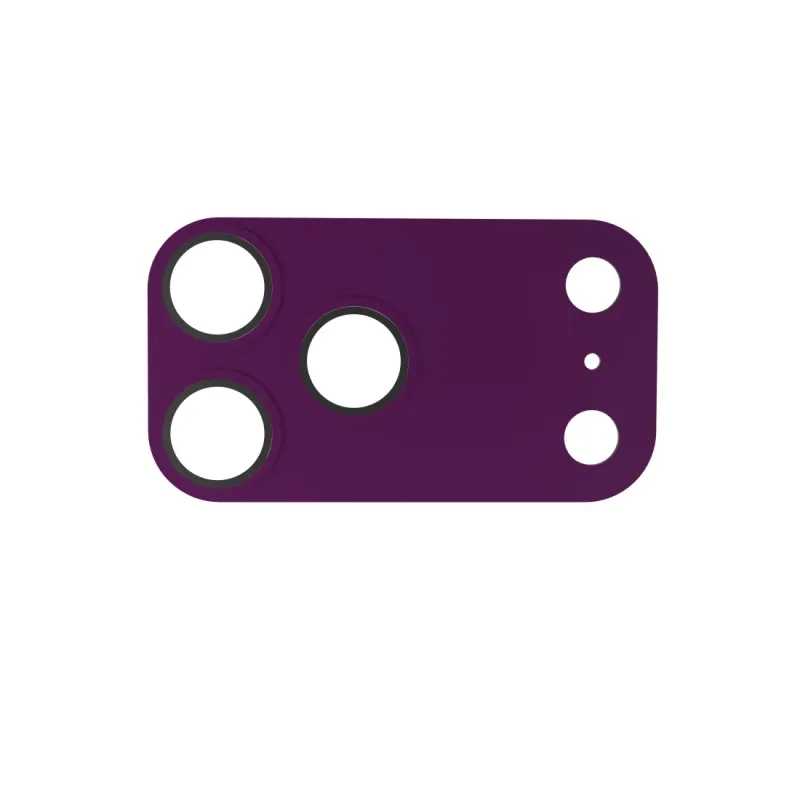 Hama Hama Kameraschutz "Cam Protect Pro" für Apple iPhone 18 Pro Max, Dunkelrot, – Produktbild 2 von 5