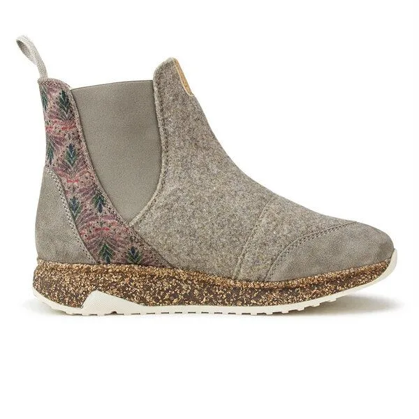 Doghammer Doghammer Chelsea Boot Damen aus kuscheliger Wolle - Arctic Wool Traveller, Irixo (beige), – Produktbild 3 von 3