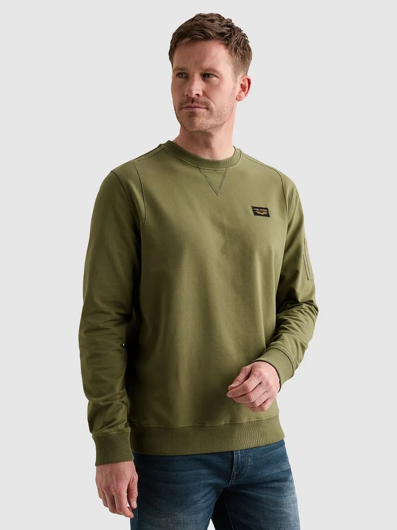 PME Legend PME Legend American Classic Pullover Loden Green, Grün, – Produktbild 3 von 4