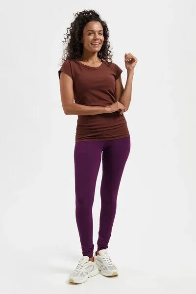 Urban Goddess Urban Goddess Zefira Yoga Tee, Marron (braun), – Produktbild 4 von 4