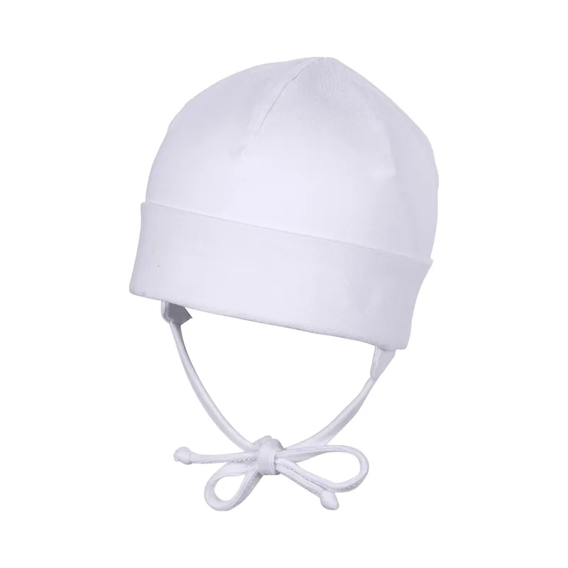 Sterntaler Sterntaler Mütze mit Bindeband, Weiss, – Produktbild 1 von 1