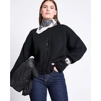 JAN N JUNE JAN N JUNE Strickjacke ASAS GOTS, Schwarz, – Produktbild 1 von 1
