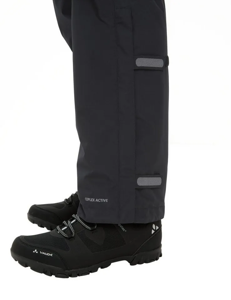 Vaude Vaude Fahrradhose MEN'S ESCAPE BIKE WARM PANTS Wasserdicht, Schwarz, – Produktbild 4 von 5