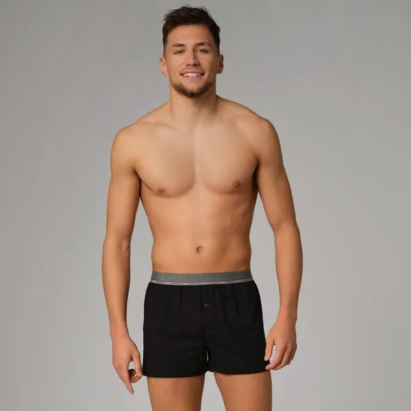 comazo|earth comazo|earth Fairtrade Boxer-Shorts | GOTS zertifiziert, Schwarz, – Produktbild 2 von 4