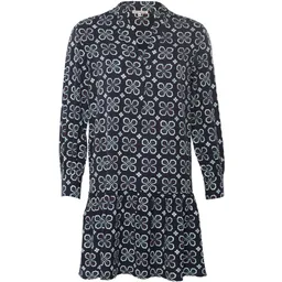 Living Crafts LIVING CRAFTS - Damen Kleid - Gemustert (100% Viskose (Lenzing™Ecovero™)), Nachhaltige Mode, Bio Bekleidung – Produktbild 1 von 1