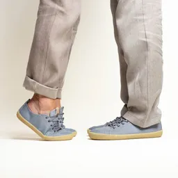 nahtur-design nahtur-design Barfußschuhe aus Bioleinen mit Kautschuksohle unisex – Produktbild 1 von 1