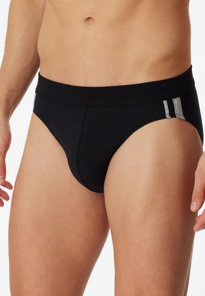 Schiesser Schiesser Slip, Schwarz, – Produktbild 4 von 5