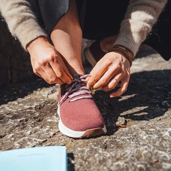 SAOLA SAOLA Sneaker Frauen aus Merinowolle - Tsavo Women 2.0 Wool, Wine, – Produktbild 4 von 4