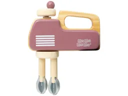 MAMAMEMO Kinder Handmixer aus Holz kirschblüte Maße 17 x 13 x 4,5 cm – Produktbild 1 von 1