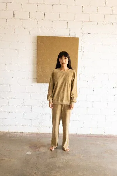 TIRALAHILACHA TIRALAHILACHA Gloria trousers, Beige, – Produktbild 1 von 4